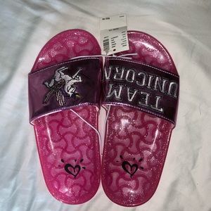 Girls JUSTICE size 13 flip flop